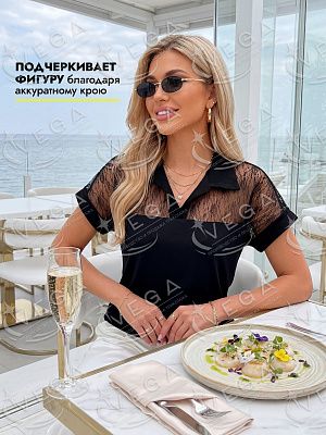 картинка Футболка женская 524 магазин Одежда+ являющийся официальным дистрибьютором в России 